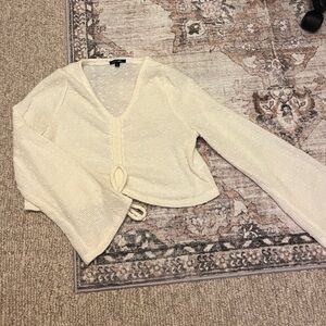 Papermoon Cropped Sweater Top
